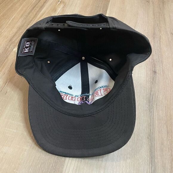 VTG 96' Seldon vs Tyson Boxing Championship Fight Hat Snapback MGM Black - Picture 4 of 6